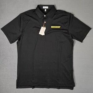 Peter Millar Polo Mens Medium Crown Sport Performance Stanley Black & Decker NWT